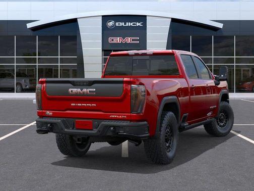 Volcanic Red Tintcoat 2026 GMC Sierra 2500 AT4X
