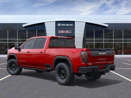 Volcanic Red Tintcoat 2026 GMC Sierra 2500 AT4X