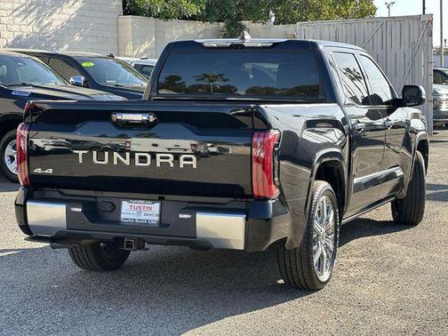 Midnight Black Metallic 2024 Toyota Tundra Hybrid Capstone