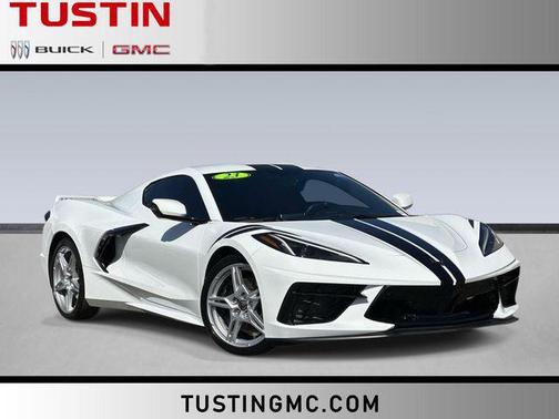 Arctic White 2023 Chevrolet Corvette Stingray w/3LT