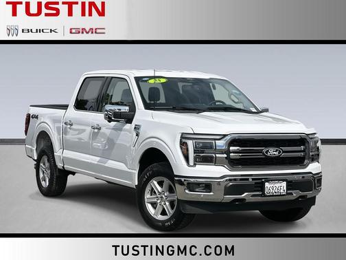 OXFORD WHITE 2025 Ford F-150 Lariat