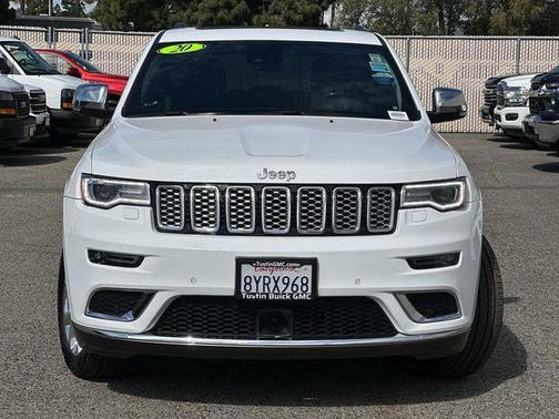 Bright White Clearcoat 2020 Jeep Grand Cherokee Summit