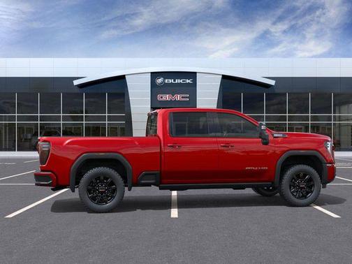 Volcanic Red Tintcoat 2026 GMC Sierra 2500 AT4