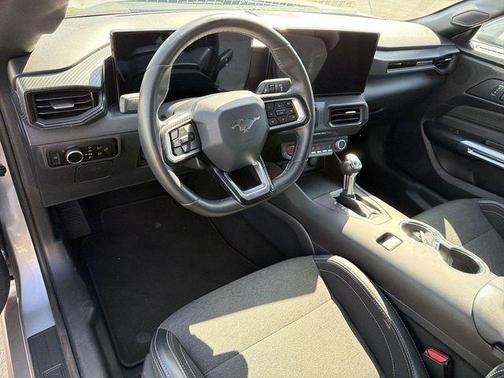 ICONIC SILVER METALLIC 2025 Ford Mustang EcoBoost