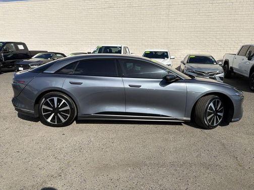 Fathom Blue Metallic 2025 Lucid Air Touring