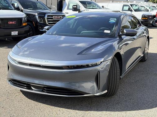 Fathom Blue Metallic 2025 Lucid Air Touring