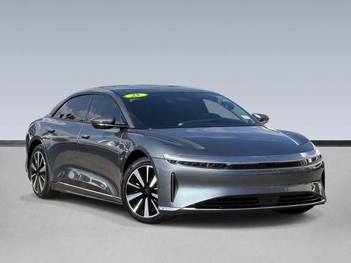 Fathom Blue Metallic 2025 Lucid Air Touring