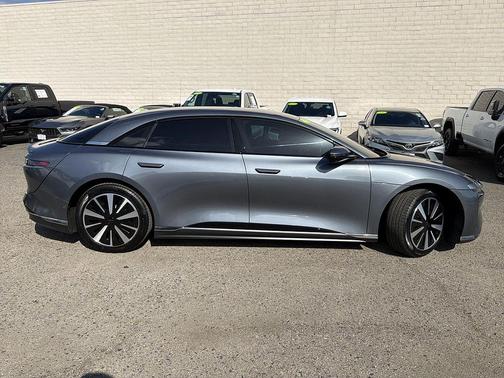 Fathom Blue Metallic 2025 Lucid Air Touring