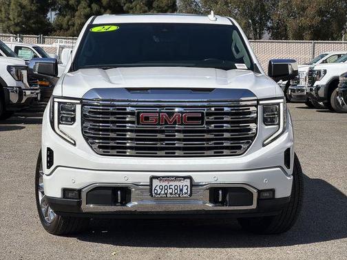 Summit White 2024 GMC Sierra 1500 Denali