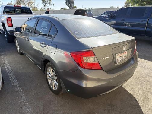 Polished Metal Metallic 2012 Honda Civic EX-L