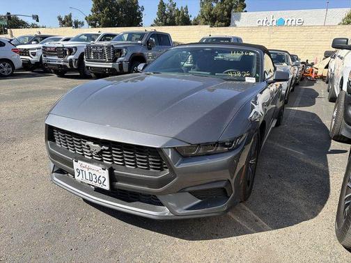 CARBONIZED GRAY METALLIC 2025 Ford Mustang EcoBoost