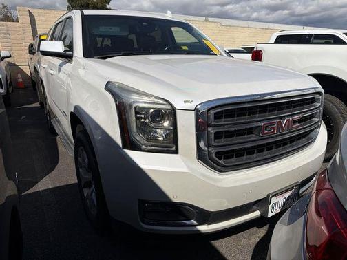 White Frost Tricoat 2017 GMC Yukon SLT