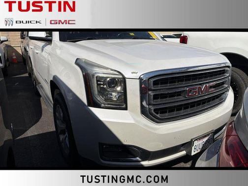 White Frost Tricoat 2017 GMC Yukon SLT