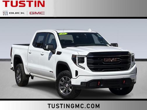 Summit White 2025 GMC Sierra 1500 AT4
