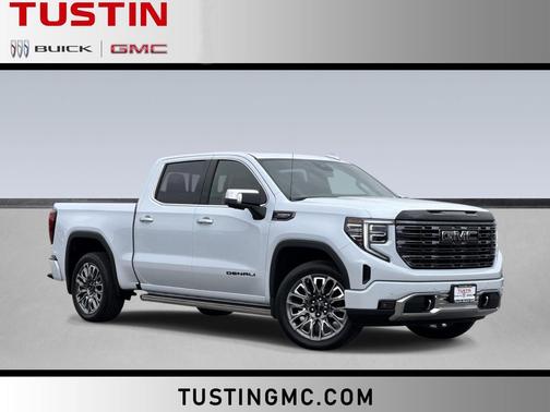 Glacier White Tricoat 2026 GMC Sierra 1500 Denali Ultimate