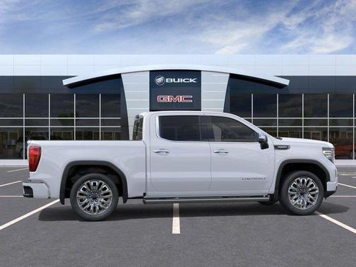 Glacier White Tricoat 2026 GMC Sierra 1500 Denali Ultimate