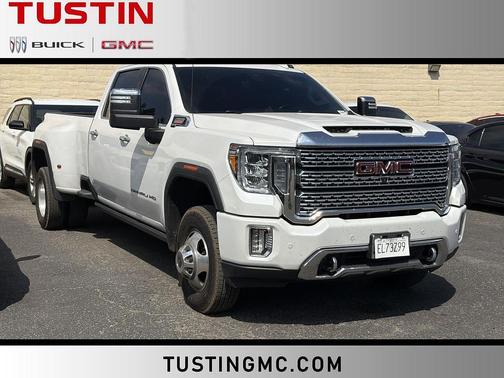 White Frost Tricoat 2023 GMC Sierra 3500 Denali