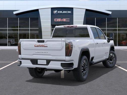 Glacier White Tricoat 2026 GMC Sierra 2500 Denali Ultimate