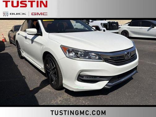 White Orchid Pearl 2017 Honda Accord Sport SE