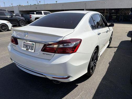 White Orchid Pearl 2017 Honda Accord Sport SE