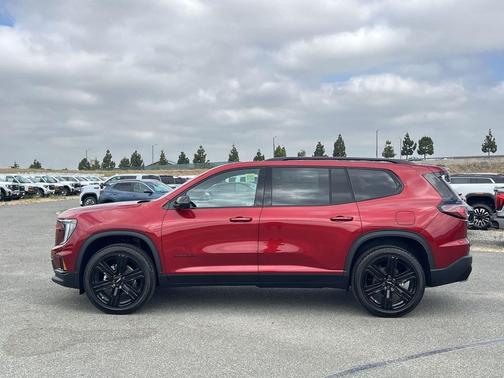 Volcanic Red Tintcoat 2026 GMC Acadia Elevation FWD
