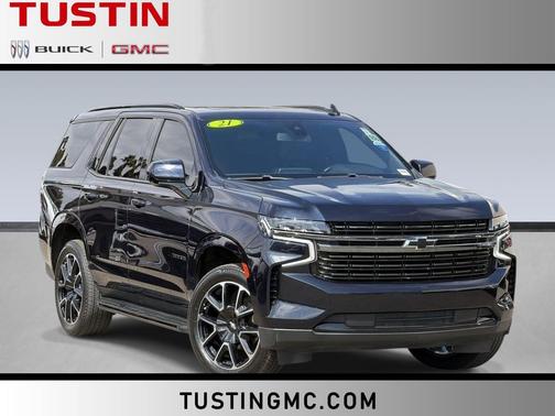 Midnight Blue Metallic 2021 Chevrolet Tahoe 4WD RST