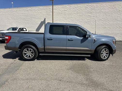 AZURE GRAY METALLIC TRICOAT 2023 Ford F-150 King Ranch
