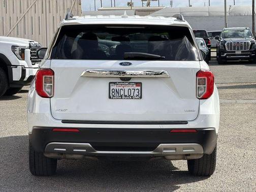 OXFORD WHITE 2020 Ford Explorer XLT