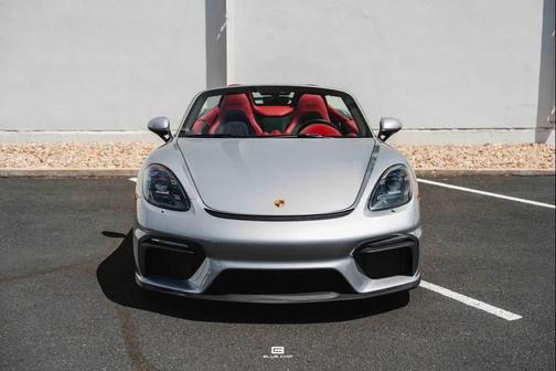 GT Silver Metallic 2021 Porsche 718 Spyder