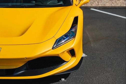 Yellow 2021 Ferrari F8 Spider