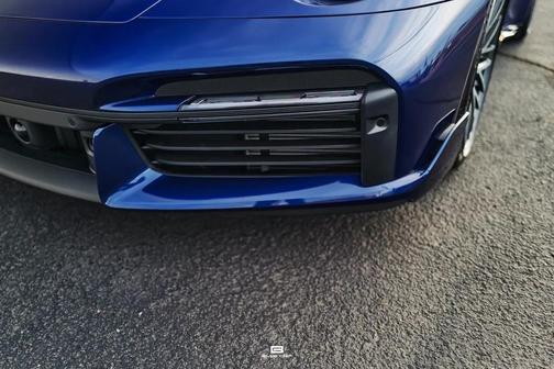 Gentian Blue Metallic 2025 Porsche 911 Turbo S