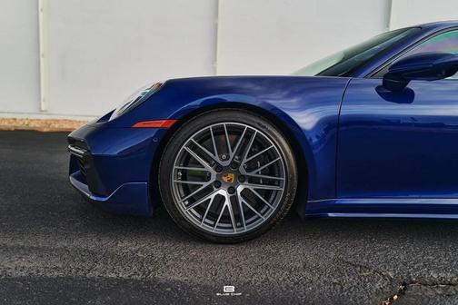 Gentian Blue Metallic 2025 Porsche 911 Turbo S