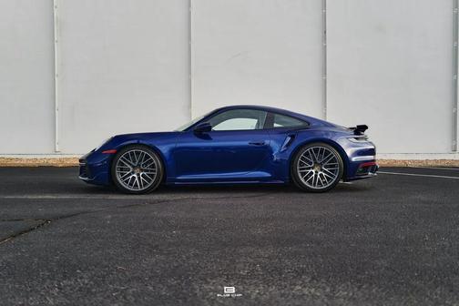 Gentian Blue Metallic 2025 Porsche 911 Turbo S