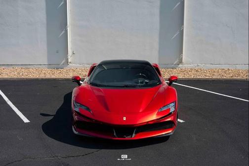Red 2025 Ferrari SF90 Spider