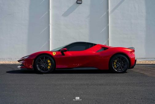 Red 2025 Ferrari SF90 Spider