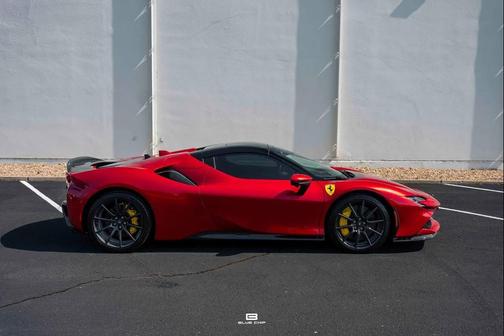 Red 2025 Ferrari SF90 Spider