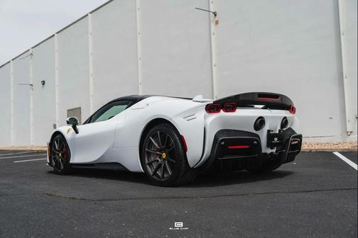 White 2023 Ferrari SF90 Spider Assetto Fiorano
