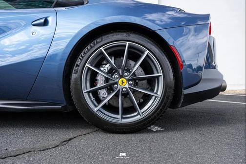 Blue 2021 Ferrari 812 GTS