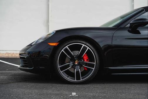 Black 2025 Porsche 718 Boxster S
