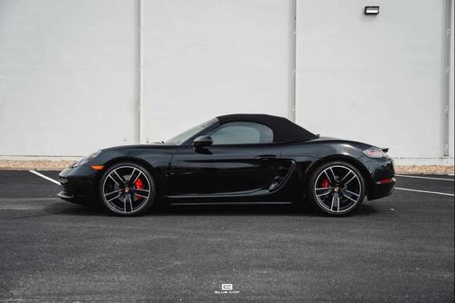 Black 2025 Porsche 718 Boxster S