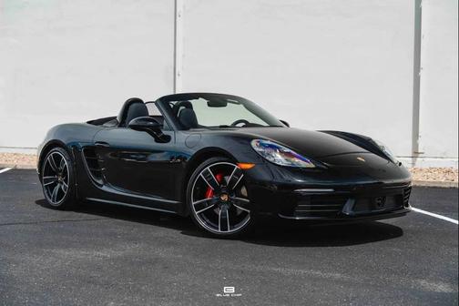 Black 2025 Porsche 718 Boxster S