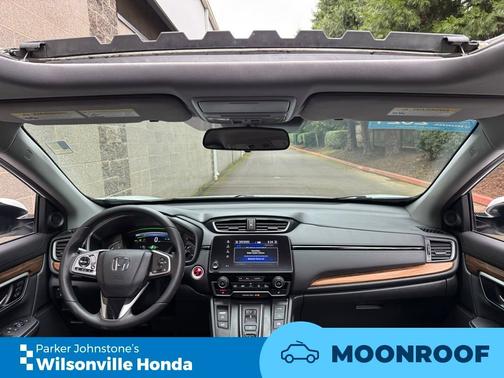 Platinum White Pearl 2021 Honda CR-V Hybrid