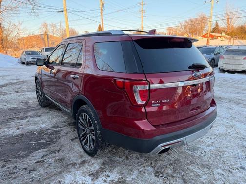 Ruby Red Metallic Tinted Clearcoat 2016 Ford Explorer Platinum