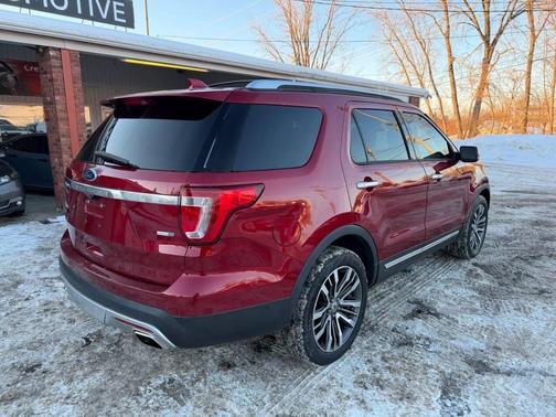 Ruby Red Metallic Tinted Clearcoat 2016 Ford Explorer Platinum
