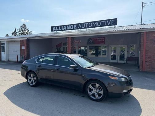 Graphite Luster Metallic 2013 Acura TL Technology