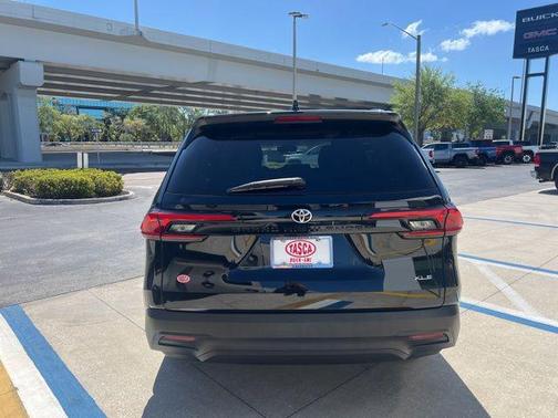 Midnight Black Metallic 2024 Toyota Grand Highlander XLE