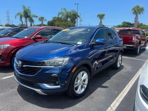 Sapphire Metallic 2023 Buick Encore GX Preferred