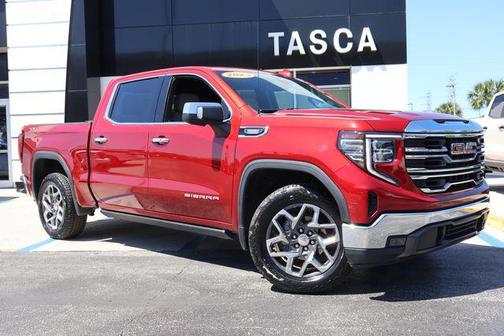 Volcanic Red Tintcoat 2023 GMC Sierra 1500 SLT