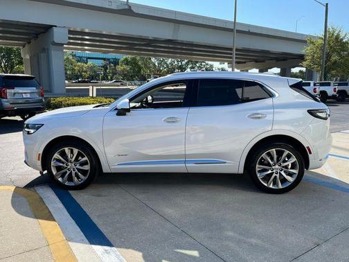 White Frost Tricoat 2023 Buick Envision Avenir AWD