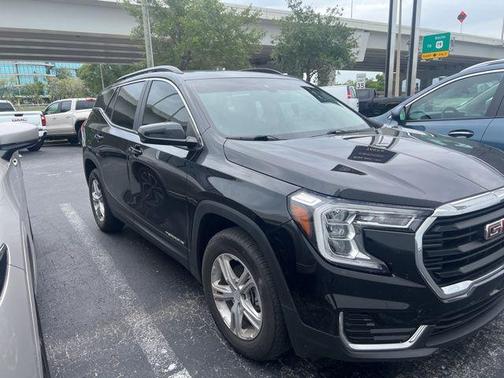 Ebony Twilight Metallic 2022 GMC Terrain SLE